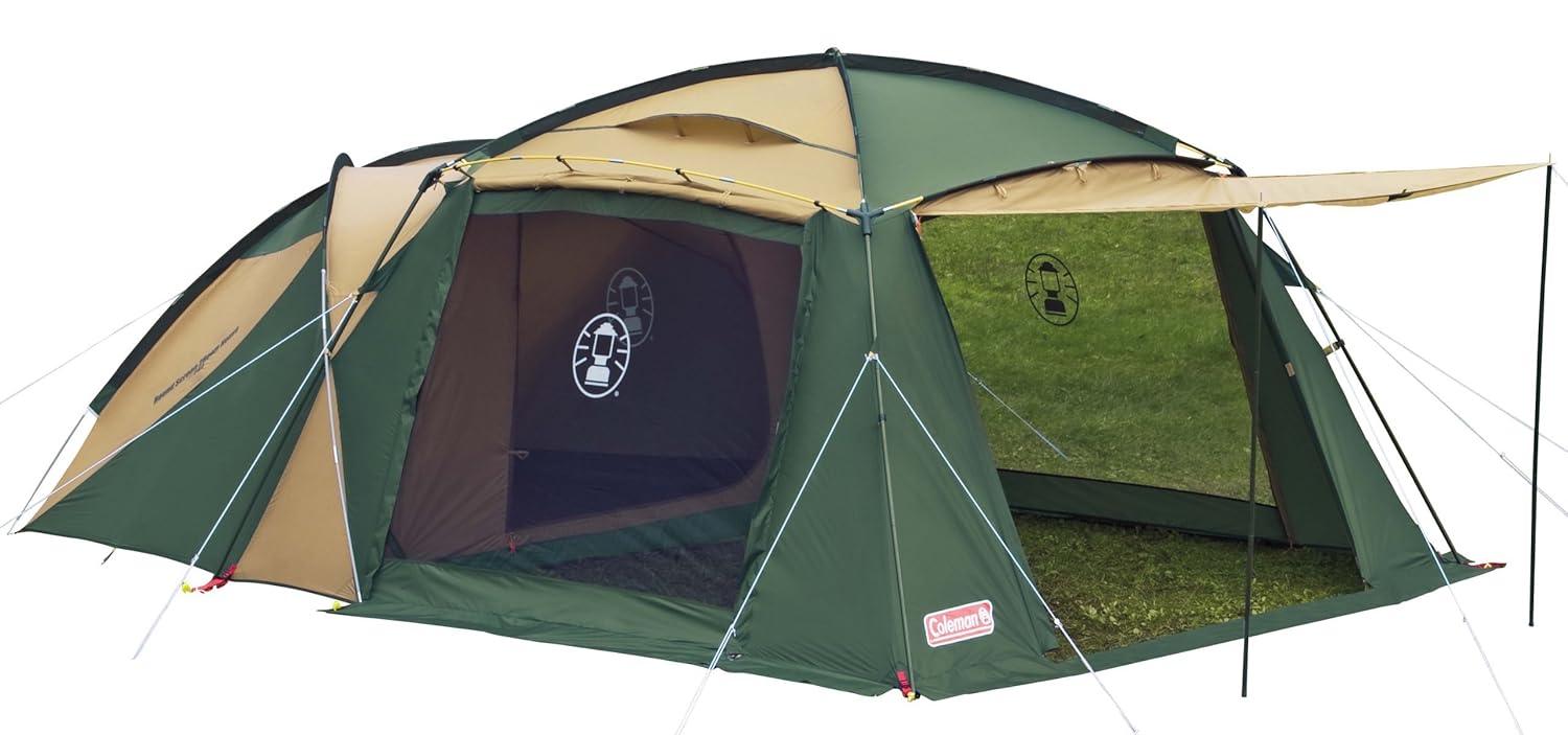 初心者のテント選びにコールマンのラウンドスクリーン2ルーム